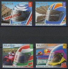 Malaysia 1999 : Racing / F1 - Good Set Very Fine MNH Stamps