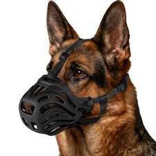 Bozal Para Perro Transpirable Y Ajustable Para Entrenamiento Y Aseo Lujo