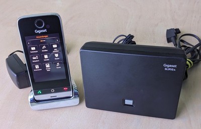 Gigaset SL910A mit neuem Akku.     Touchscreen, Anrufbeantworter, neuer Akku,