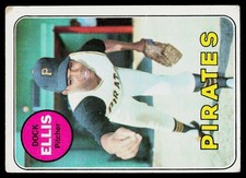1969 Topps #286 Dock Ellis Rookie Poor Condition