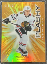 2025-26 UPPER DECK ALLURE FLASHY FORWARDS CONNOR BEDARD ORANGE #14