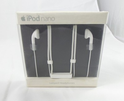 Apple iPod Lanyard Headphones for iPod Nano 2nd Generation - White