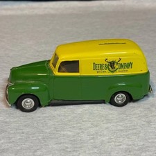 1950 John Deere Company Diecast Chevrolet Panel Truck Delivery Coin Bank 1:25