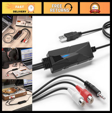 USB Audio Capture Card, High-Quality Audio Recording Device, Plug  Play, PC/Mac