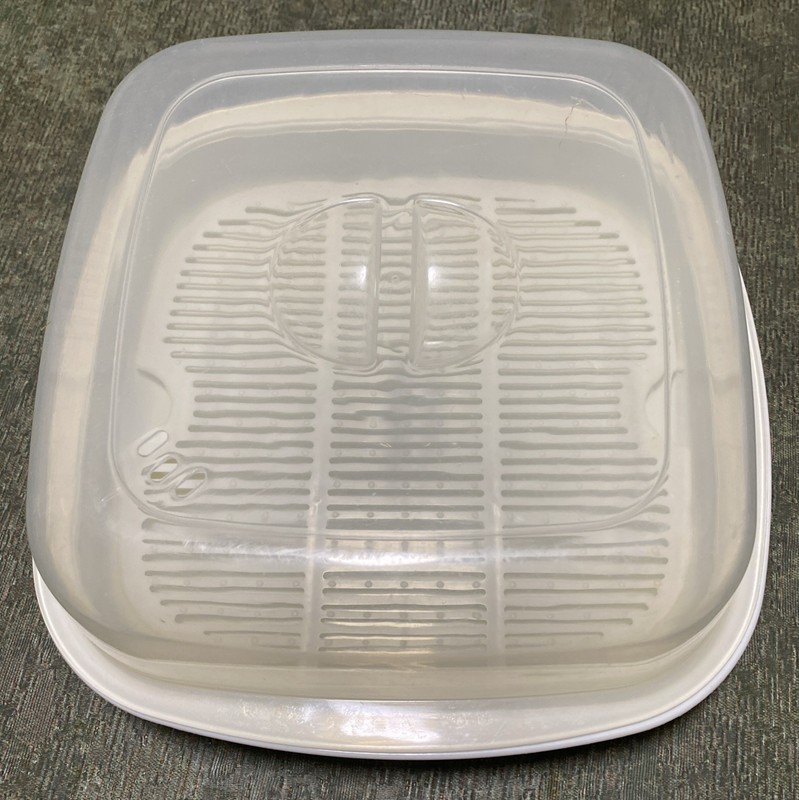 Microwave Cookware Steamer Fish Veggie Steamer Vegetable Steam Cooker