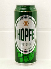 HOPFE Pilsner 500ml Empty Beer Can Germany 2025 Bottom Open Collectible
