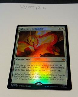 Magic the Gathering MTG Gleaming Splendor x1 Mythic FOIL Card NM/M Hobbit