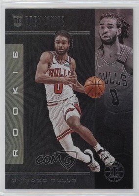 2019 Illusions Rookies Trophy Collection Sapphire Coby White #163 Rookie RC 0xz1