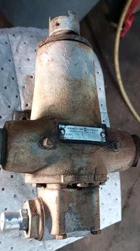 VIKING INTERNAL GEAR PUMP GG195 1X1 CAST IRON 580GPM
