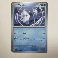 vanillite pokemon card value M2a] N's Vanillite 037/193Water Energy Holo  Buy Online at Omotenashi TCG