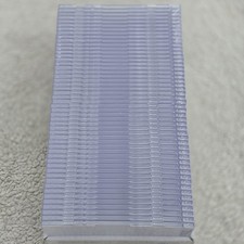 Memorex Slim Clear Jewel Cases 50 Pack CD Storage Replacement Half Size Plastic
