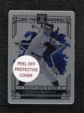 2024 Panini Impeccable Stainless Stars 13/99 Mickey Mantle #13 HOF b4d