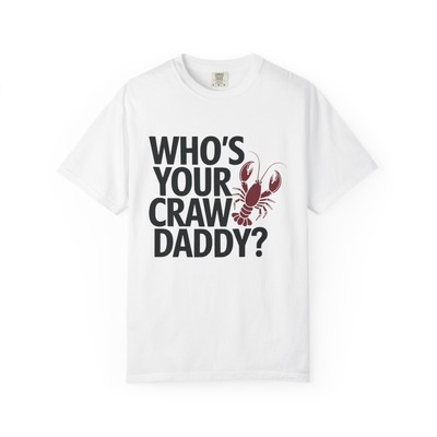 Craw Daddy T-Shirt, Vintage Unisex Tee, Gift for Seafood Lovers, Ocean