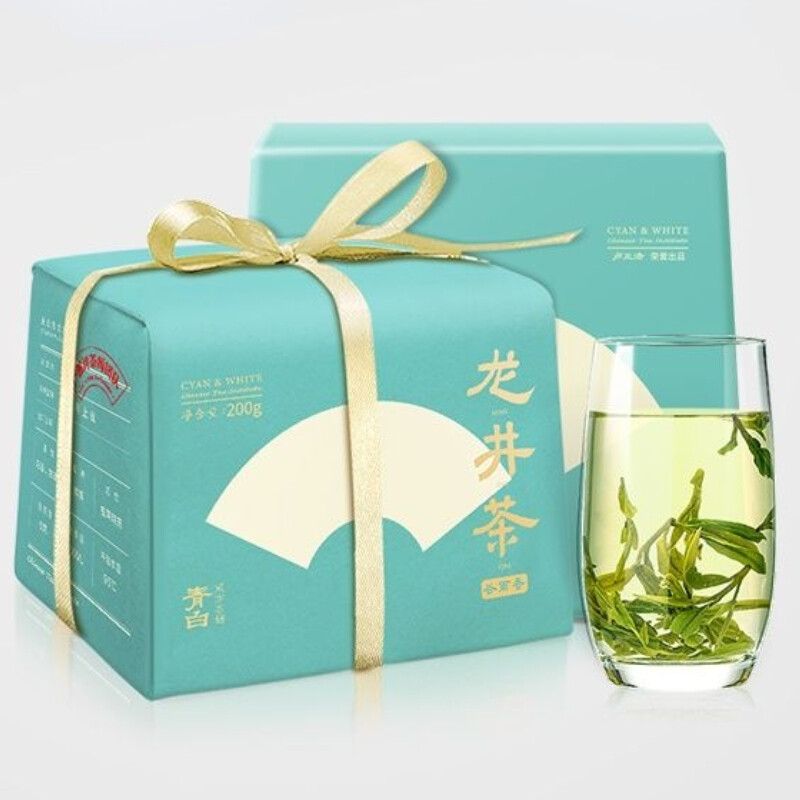 200g New Fragrant Longjing Tea Green Tea Loose Leaf Tea Gift Package Weight Loss