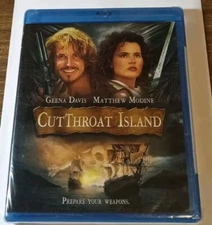 Factory Sealed! Cutthroat Island (Blu-ray, 1995)