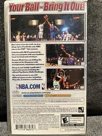 NBA (Sony PlayStation Portable, PSP, 2005) Complete,  Manual, Tested
