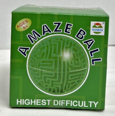 Brand New A Maze Ball Game Highest Difficulty New Stem Toy Fidget Kids Easter