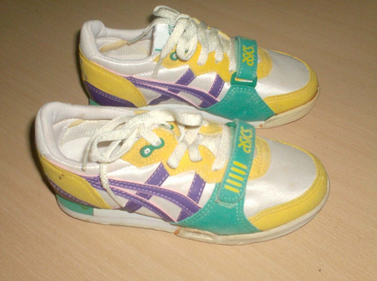 asics tiger shoes vintage 1980 lassie usa -- collectors only