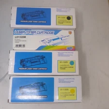 High Yield Toner for Dell 1320 1320c Set of 4 Black, cyan, magenta , yellow