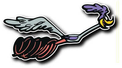 Plymouth RoadRunner Vinyl Decal RIGHT MADE IN USA WINDOW CAR LAPTOP WALL