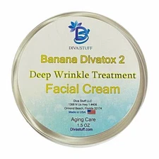 Banana Divatox 2! Superior Deep Wrinkle Facial Treatment and Night Cream, Plumpi