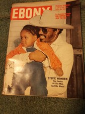 EBONY MAGAZINE (January 1977) Stevie Wonder-The Genius Of The Man And His Music