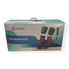Leg Massager with Heat and Compression Circulation Sotion HY-1130 New Open Box