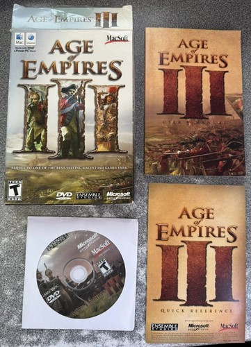 Age Of Empires - PC Big Box - FR - sans jeux - Avec Notice