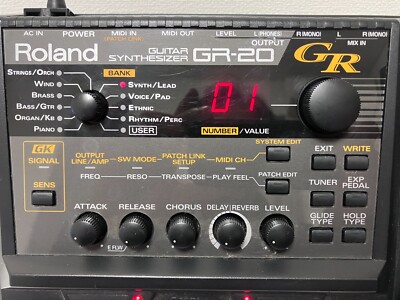 Roland　ギターシンセサイザー　GR－20 Roland - GR-20 | Guitar Synthesizer