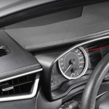 2M Car Panel Dashboard Decor Line Strip Sticker PU Leather Mouldings Accessories