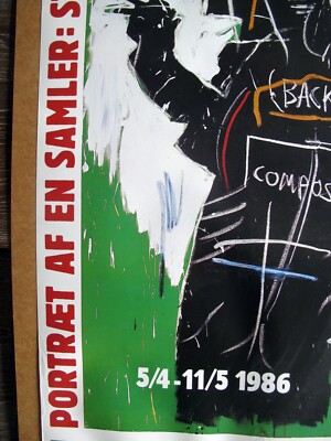 JEAN-MICHEL BASQUIAT: SELF PORTRAIT 1983, VERY RARE EXHIBITION