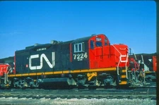 CNR 7224 GP-9u, Toronto, On, 03/87; Kodachrome Original