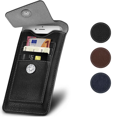 Handy Hülle für Apple iPhone 11 Pro Max Gürtel Tasche Dünn Beutel Holster Etui