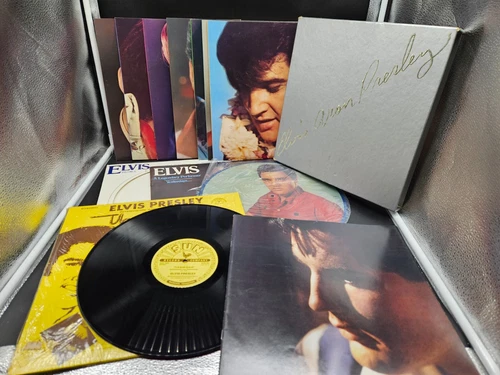 Elvis Presley Vinyl Record Collection Lot Of 10 w/Picture Disc