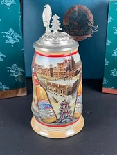 Anheuser Busch Collectors Club Membership Stein 1999 Golden Age of Brewing CB10