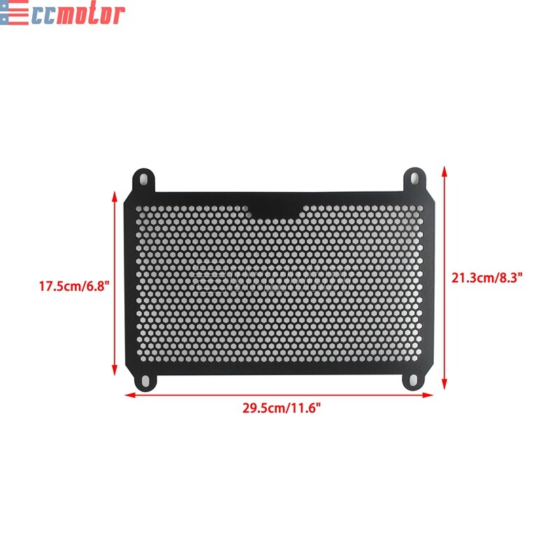 Radiator Guard Grille Cover For KAWASAKI Ninja ZX14 ZX14R ZZR1400 2006-2016 Sng - View #2