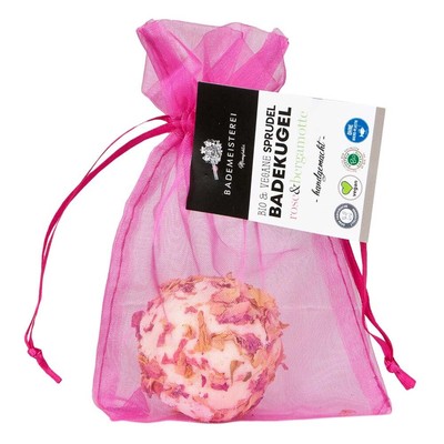 Badekugel - Bergamotte & Rose 50g | ECOWORLD