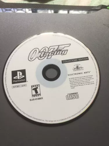 007 Racing Sony PlayStation 1 PS1 Collectors’ Edition SLUS 01300CE Disc Only