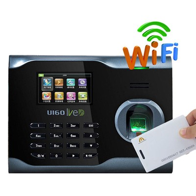 ZkTeco U160 +ID+WiFi+TCP/IP Fingerprint Time Attendance Time Clock Time Recorder