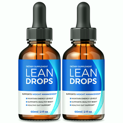 #ad Lean Drops for Weight Loss Advanced LeanDrops Fat Burning Formula 2 Pack $29.95