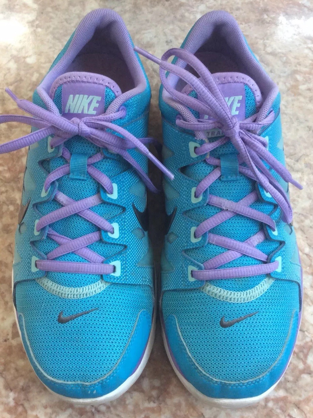 Nike Fitsole Training VO1 Women’s Blue Purple Running Shoes Size 7