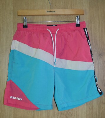 Lotto X Primark Retro Funky Badeshorts - Medium 