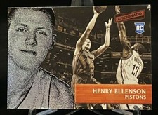 2016-17 Aficionado Rookie Card #7 Henry Ellenson Detroit Pistons
