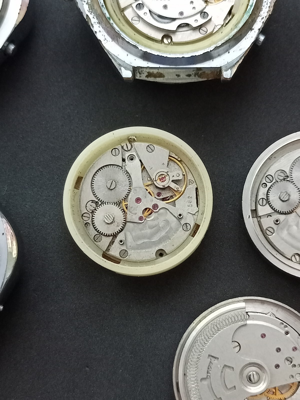 Soviet vintage USSR mechanical wrist watch Chaika for spare parts lot 6pcs