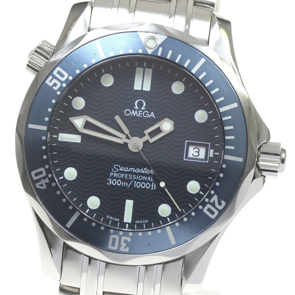 時計 OMEGA Seamaster 300 PROFESSIONAL 2561.80 OMEGA Seamaster300 Professional 2561.80 Date Navy Dial