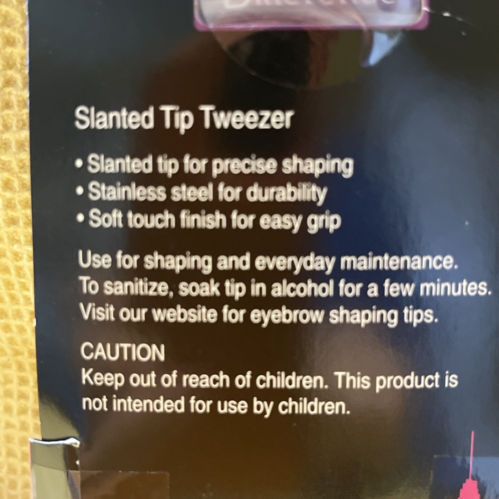 Measurable Difference  Slanted Tip Tweezer