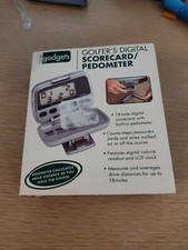 Golf Gadgets Golfer's Digital Scorecard/Pedometer - Digital Calorie Readout