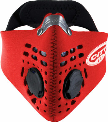 Respro City Anti-Pollution Maske Rot Large