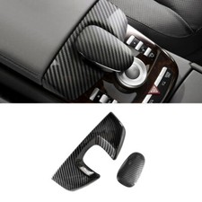 2* Kohlefaser Telefon Armlehne Cover Fit F&uuml;r Mercedes Benz S-Klasse W221 08-2012