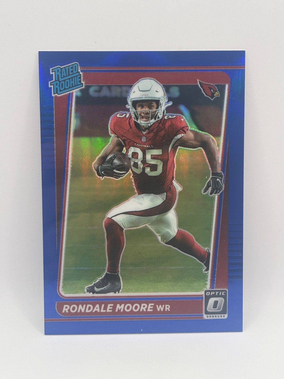 2021 Donruss Optic Rated Rookie Blue Rondale Moore RC /179 #217